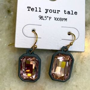 Lavender Gray Earrings